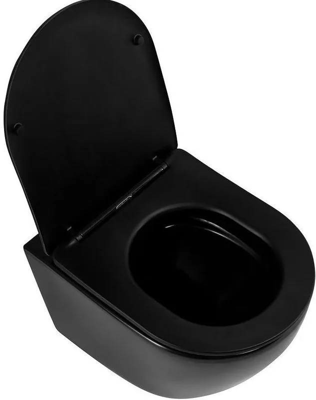 Унитаз подвесной Art&Max Ovale AM011CHR-MB/SC Sancos — официальный сайт