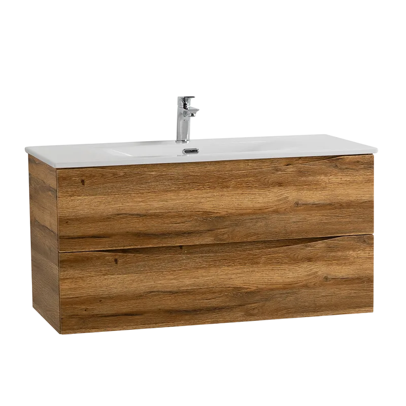 Тумба под раковину без столешницы BelBagno Marino-cer-n 100 подвесная, rovere rustico Sancos — официальный сайт