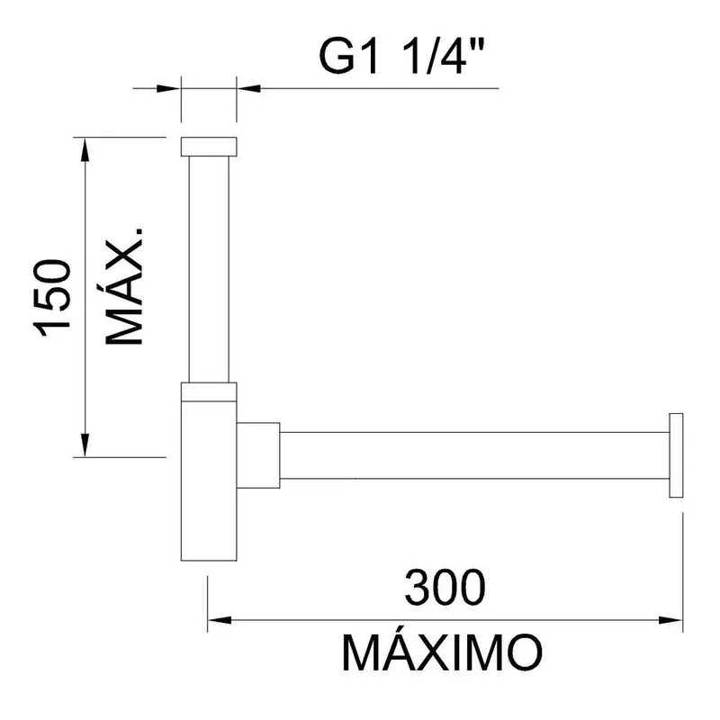Сифон для раковины Clever Xtreme 96173, хром Sancos — официальный сайт