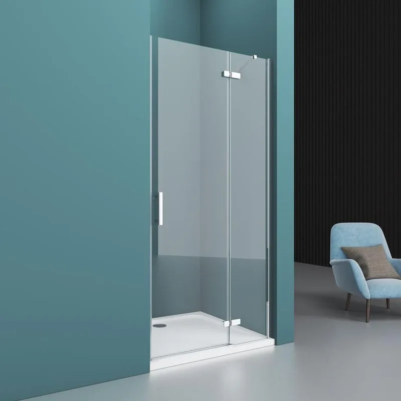 Душевая дверь в нишу BelBagno Kraft B-12-60/60-C-Cr L Sancos — официальный сайт