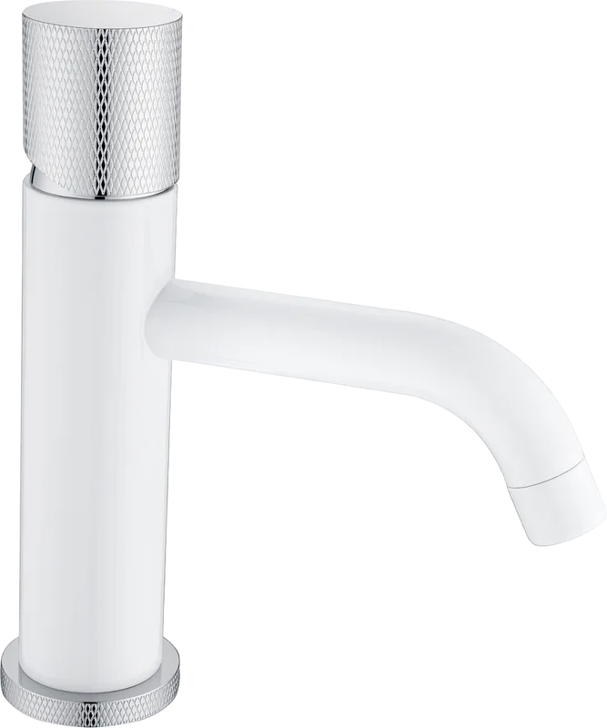 Смеситель для раковины Boheme Stick 121-WCR.2 white touch chrome Sancos — официальный сайт