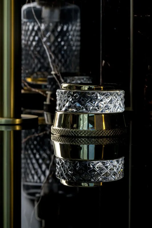 Смеситель для раковины Boheme Aura 152-G-A золото Sancos — официальный сайт