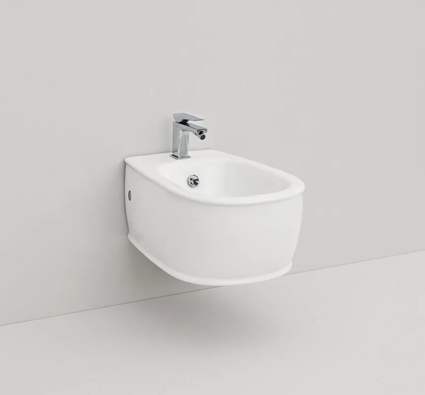 Биде подвесное ArtCeram Atelier AZB001 05 00/ATB001 05 00 белое матовое Sancos — официальный сайт