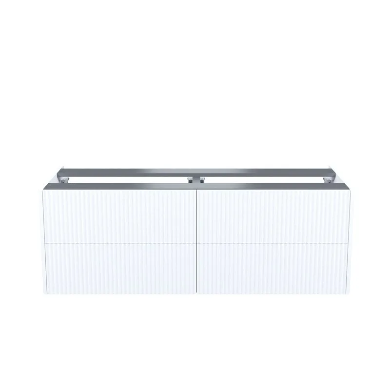 Тумба под раковину без столешницы IDDIS Aiger 120 подвесная, матовая белая soft touch Sancos — официальный сайт