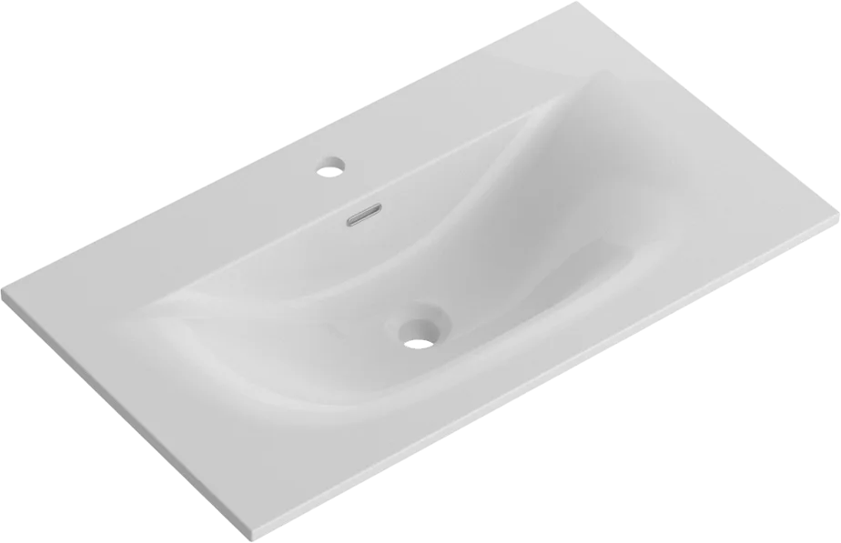 Мебельная раковина BelBagno BB-8099-90 глянцевая белая Sancos — официальный сайт