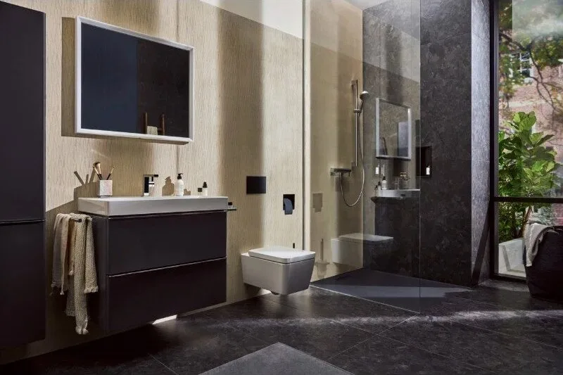 Смеситель для раковины Hansgrohe Tecturis E 110 Fine 73020000 хром Sancos — официальный сайт