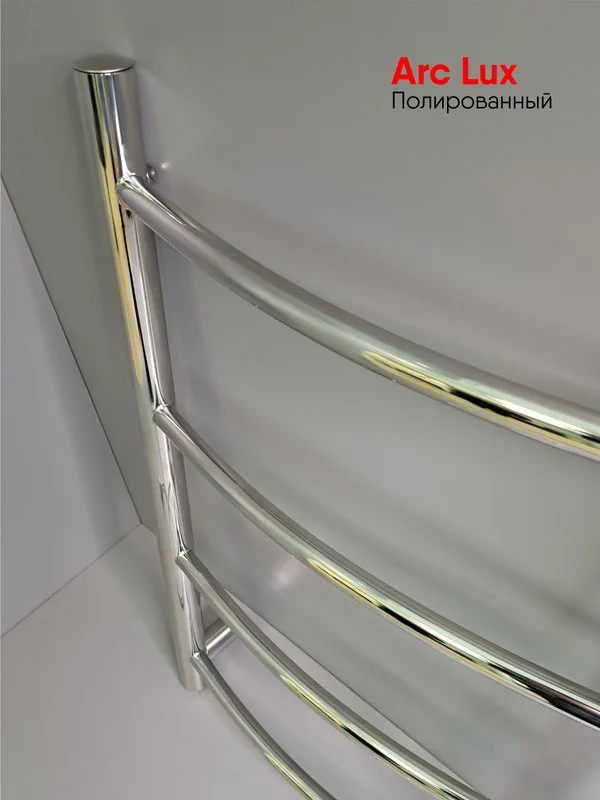 Полотенцесушитель электрический Indigo Arc Lux LCALE80-40Rt серебристый Sancos — официальный сайт