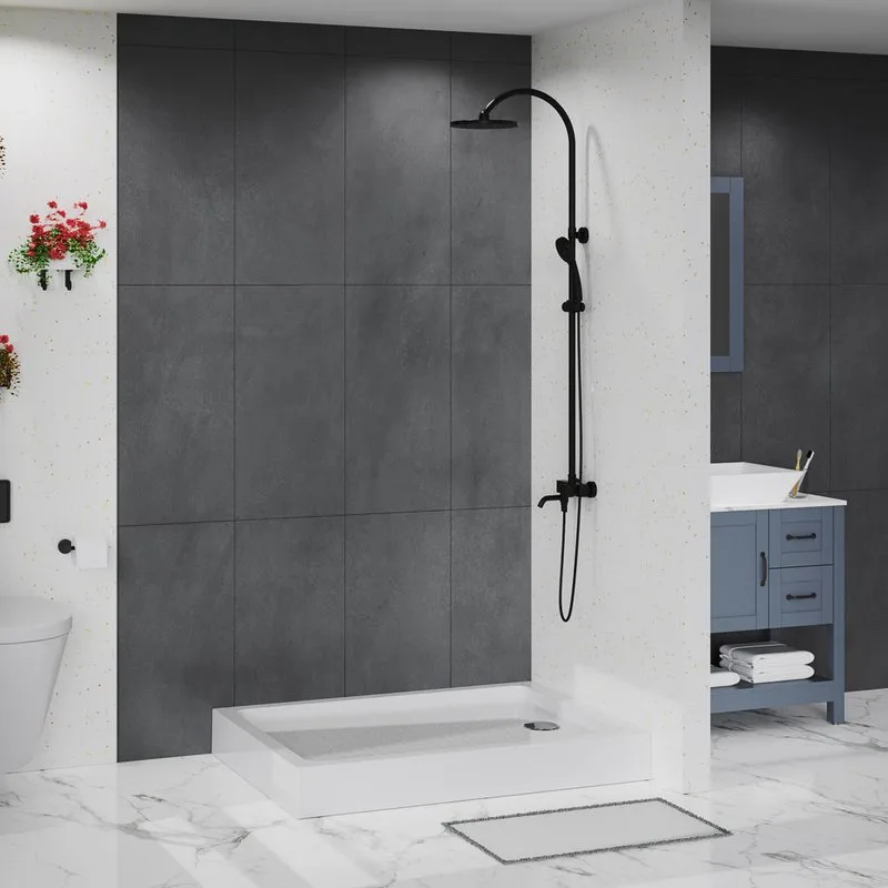 Поддон для душа BelBagno TRAY-BB-AH-120/90-15-W Sancos — официальный сайт