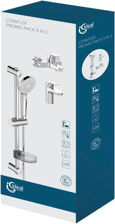 Комплект для ванной Ideal Standard Ceraflex BD001AA Sancos — официальный сайт