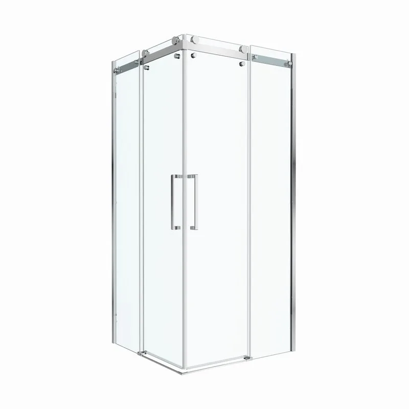 Душевой уголок BelBagno Marino 2 A-2-90-C-CR 90x90, профиль хром, стекло прозрачное Sancos — официальный сайт