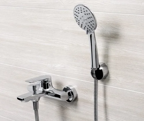 Смеситель для ванны с душем Wasserkraft Lopau 3201 Sancos — официальный сайт