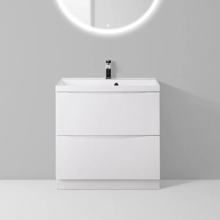 Тумба под раковину без столешницы BelBagno Marino 60 bianco lucido, напольная Sancos — официальный сайт