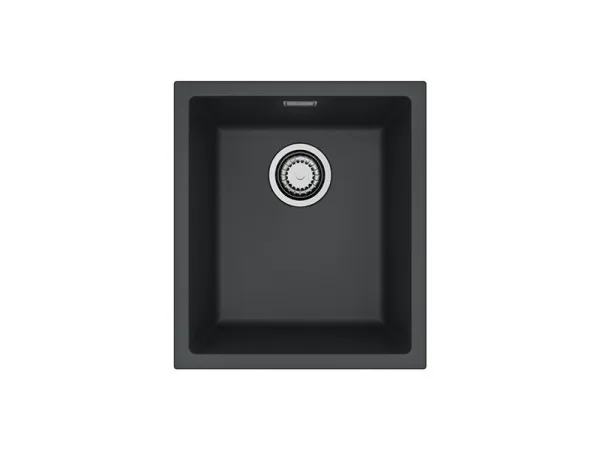 Мойка ALVEUS GRANITAL OMNI 20 DEEP BLACK-G90  450x450x198 с сифоном