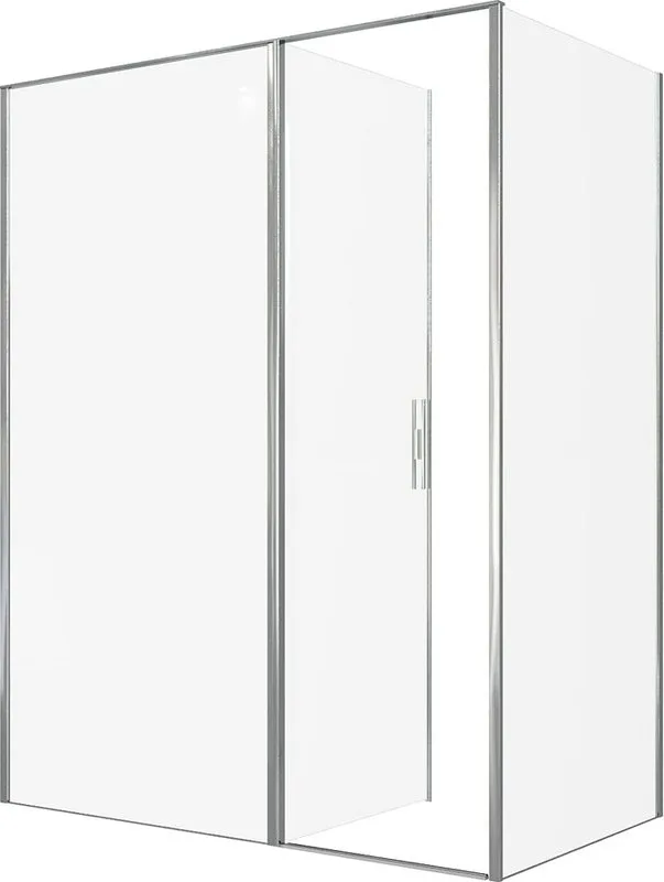 Душевой уголок Allen Brau Priority 160x90, профиль хром, стекло прозрачное Sancos — официальный сайт
