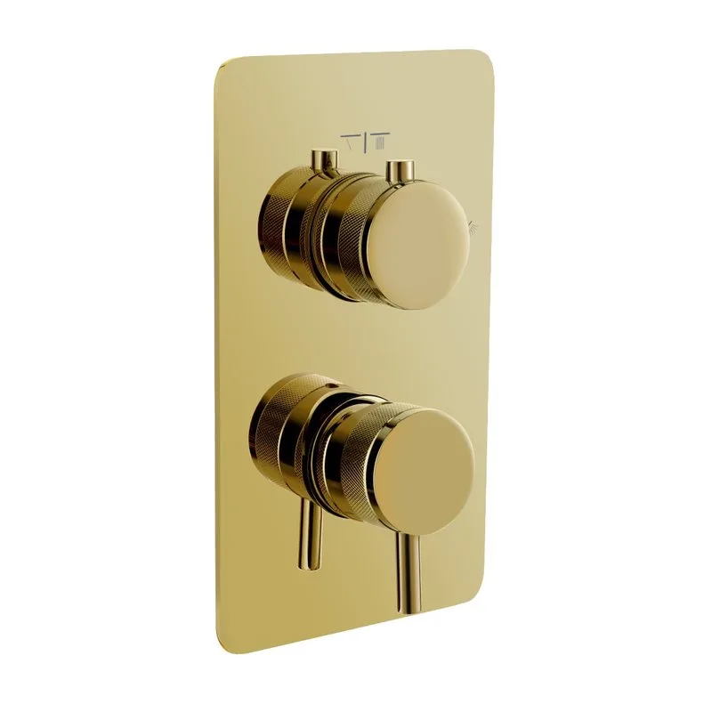 Встраиваемый смеситель Boheme Cell 135-2-G, С ВНУТРЕННЕЙ ЧАСТЬЮ, gold Sancos — официальный сайт