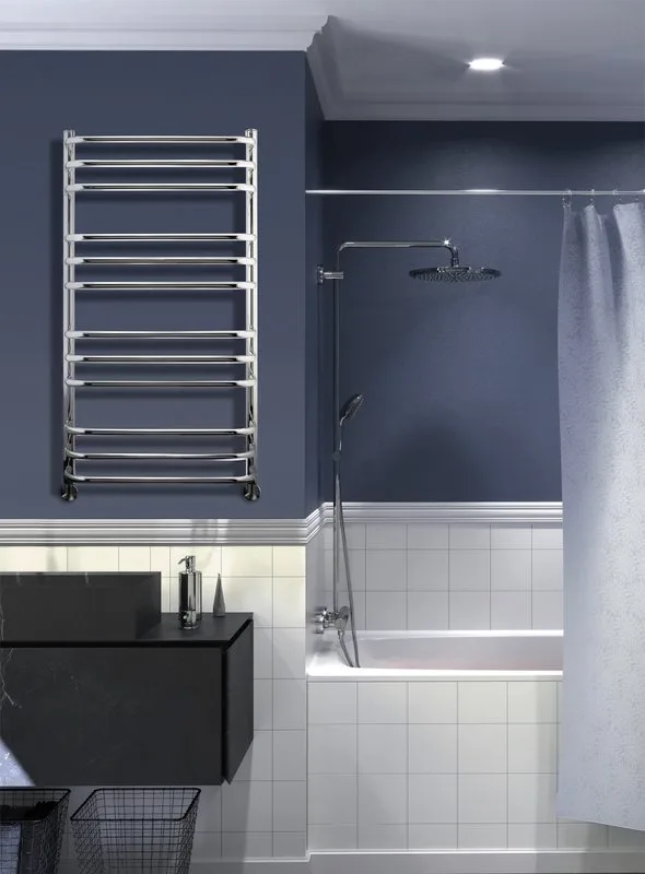 Полотенцесушитель водяной Indigo Brace LBCW100-50 серебристый Sancos — официальный сайт