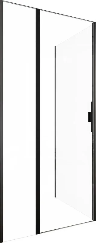 Душевой уголок Allen Brau Priority 100x90, профиль черный браш, стекло прозрачное Sancos — официальный сайт