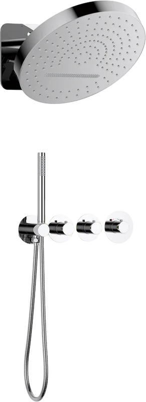 Душевой комплект Timo Saona SX-2329/00SM, С ВНУТРЕННЕЙ ЧАСТЬЮ, с термостатом, хром Sancos — официальный сайт
