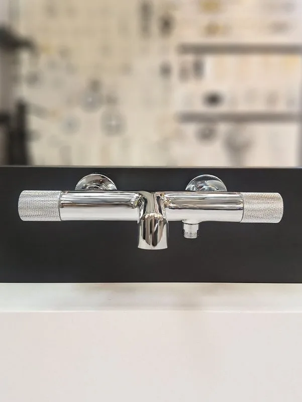 Термостатический смеситель AltroBagno Intento 0215 Cr, для ванны с душем, хром Sancos — официальный сайт