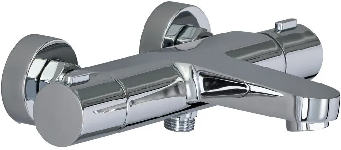 Термостатический смеситель Splendy Charm CH203N2T219CR, для ванны с душем, хром Sancos — официальный сайт