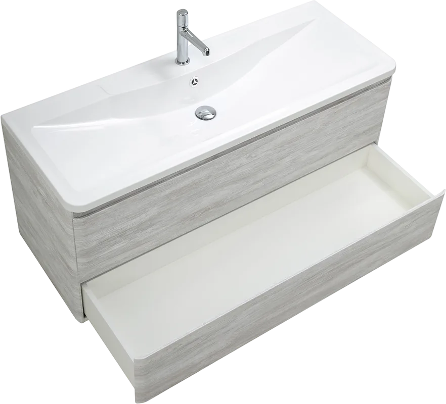 Тумба под раковину без столешницы BelBagno Albano 120 подвесная, rovere vintage bianco Sancos — официальный сайт