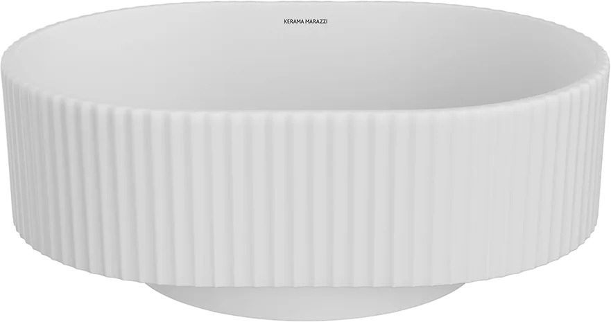 Накладная раковина KERAMA MARAZZI Vento 50 белая матовая Sancos — официальный сайт