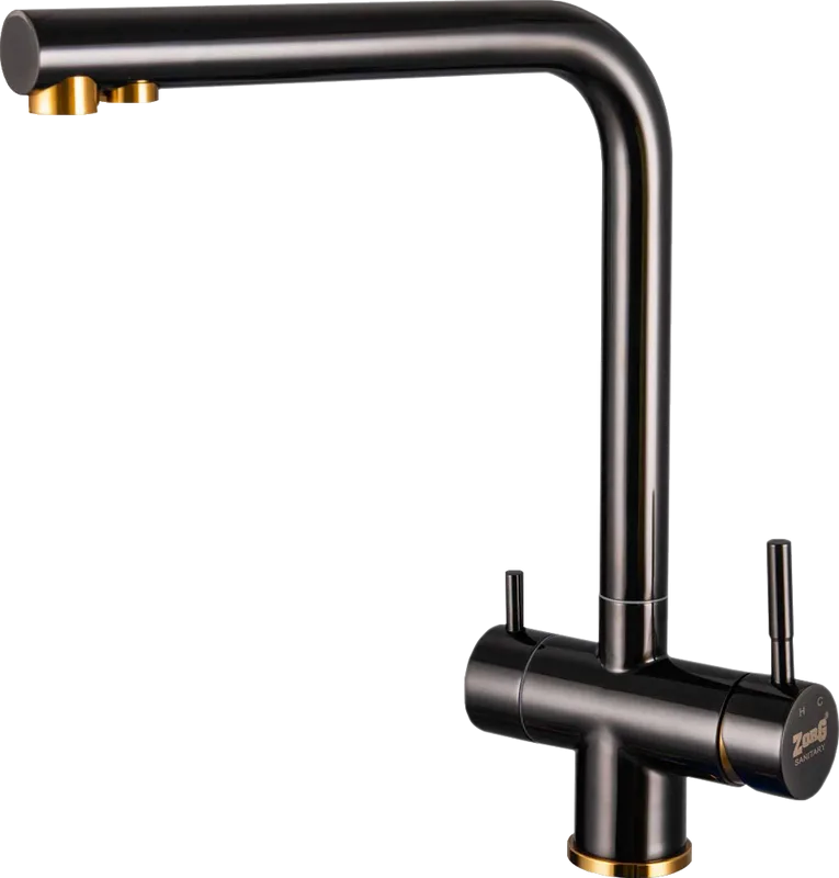 Смеситель для кухни Zorg Inox SZR-2020 BR/GRAFIT Sancos — официальный сайт