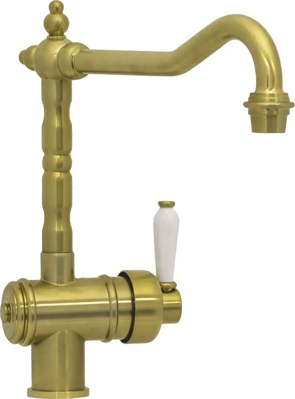 Смеситель для кухни Seaman Barcelone SSL-5077 antique gold Sancos — официальный сайт