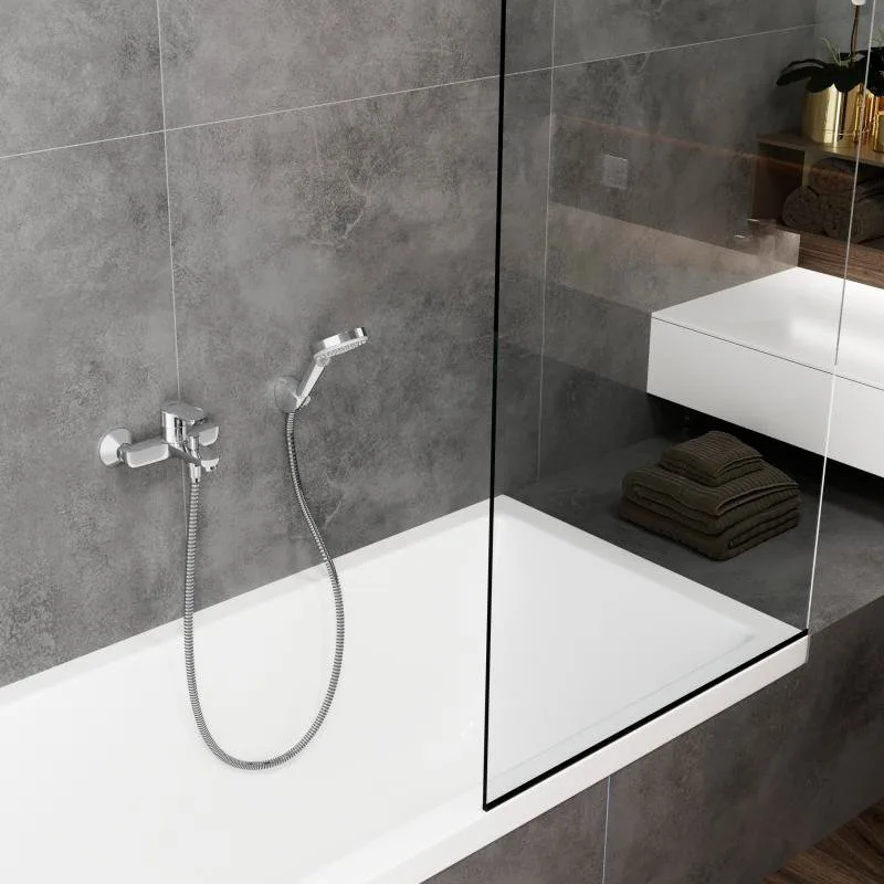Душевой гарнитур Hansgrohe Vernis Blend 26273000, хром Sancos — официальный сайт