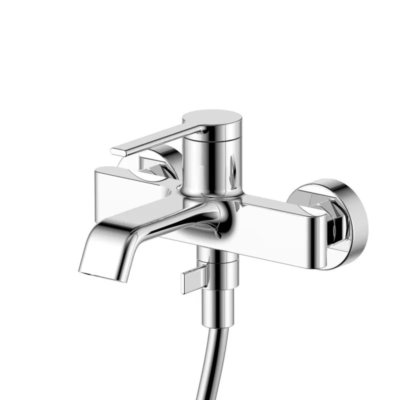Смеситель для ванны с душевым гарнитуром, Хром, AQUAme Asti AQM6412CR Sancos — официальный сайт