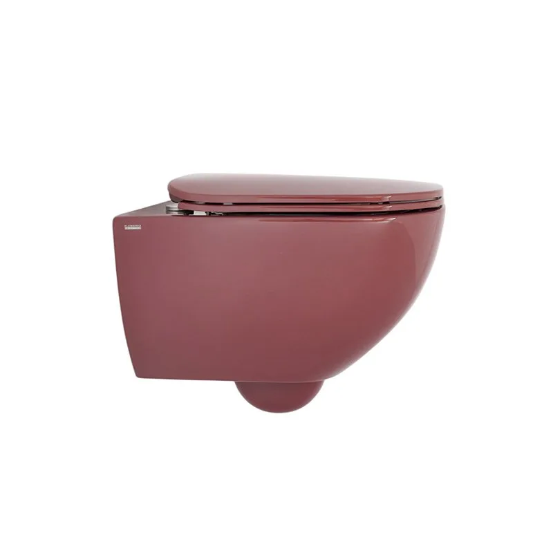 Унитаз подвесной Plumberia Selection Ixo ceramica KIT XO5000MG Slim безободковый, с микролифтом, гля Sancos — официальный сайт