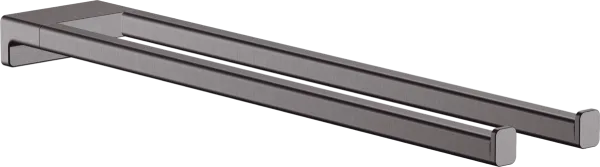 Полотенцедержатель Hansgrohe AddStoris 41770340 шлифованный черный хром