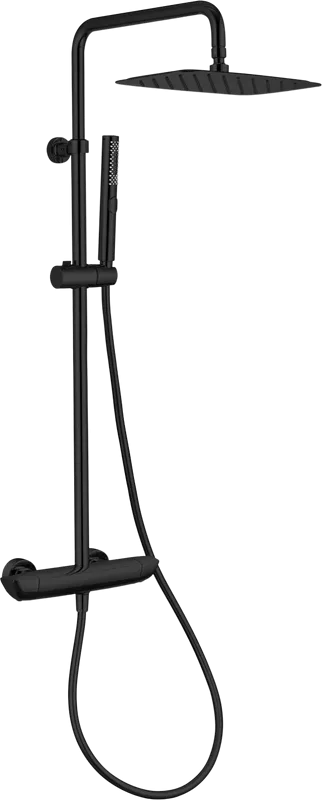 Душевая стойка Allen Brau Infinity 5.21032-31, с термостатом черная Sancos — официальный сайт