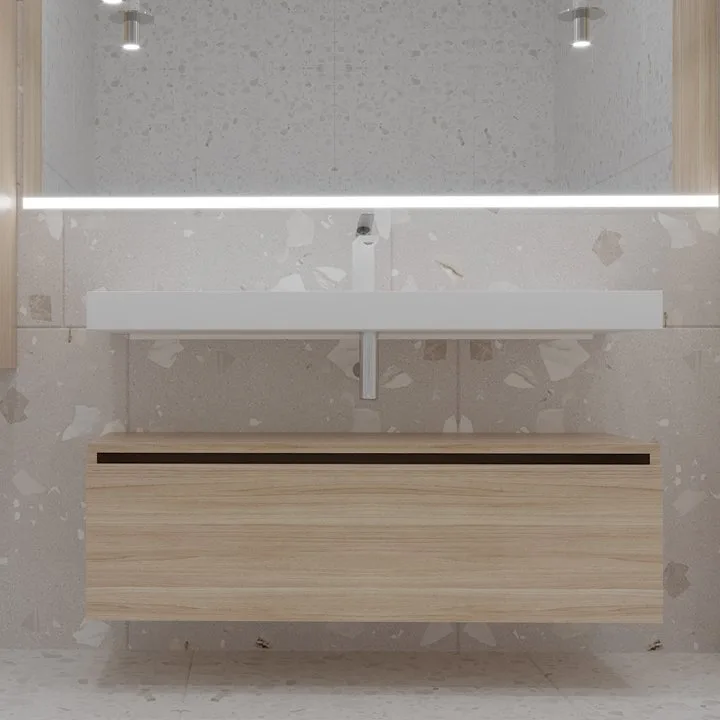 Тумба Armadi Art Flat Valessi Uno-S 120 light oak Sancos — официальный сайт