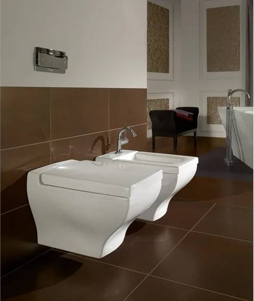 Сиденье для биде Villeroy & Boch La Belle 9M14 00 R2 star white, Ceramicplus Sancos — официальный сайт
