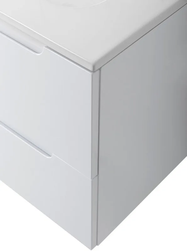 Тумба под раковину без столешницы BelBagno Etna 100 R 2 ящика, дверца, bianco lucido Sancos — официальный сайт