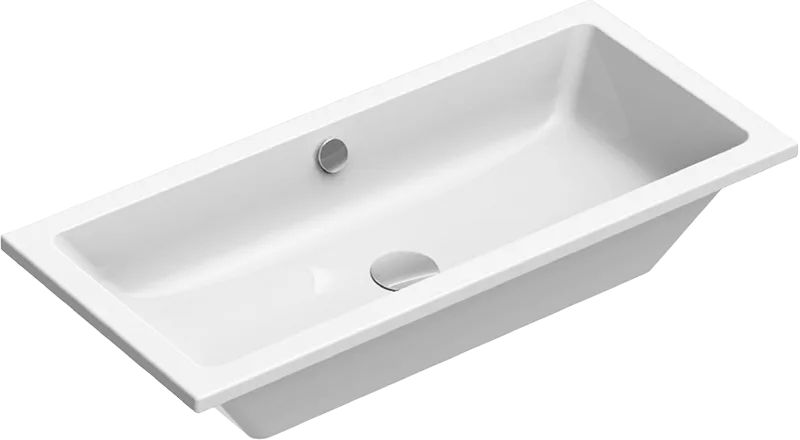 Раковина GSI Kube X 895411 80 см Sancos — официальный сайт