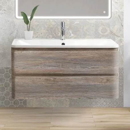 Тумба под раковину без столешницы BelBagno Albano 100 подвесная, pino scania Sancos — официальный сайт