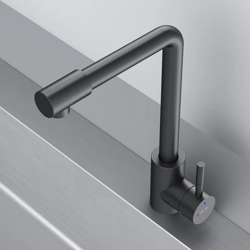 Смеситель для кухни AM.PM X-Joy S F85B05022, черный Sancos — официальный сайт