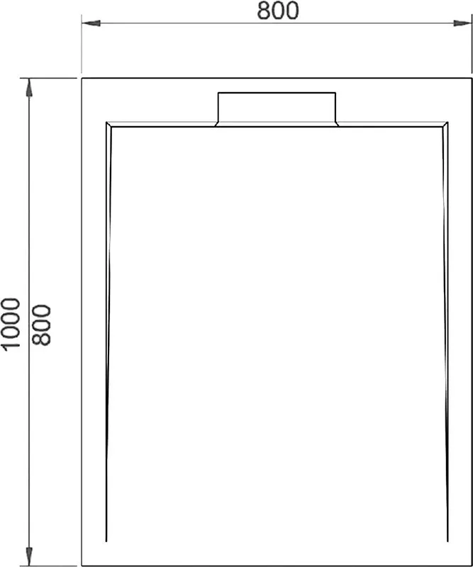 Поддон для душа RGW Stone Tray STL MW 100x80, белый мрамор Sancos — официальный сайт