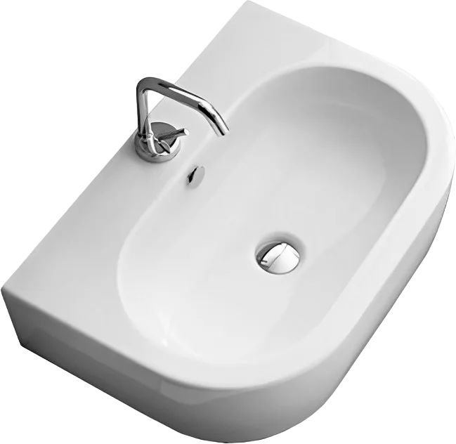 Накладная раковина Kerasan Flo 314201*1 Sancos — официальный сайт