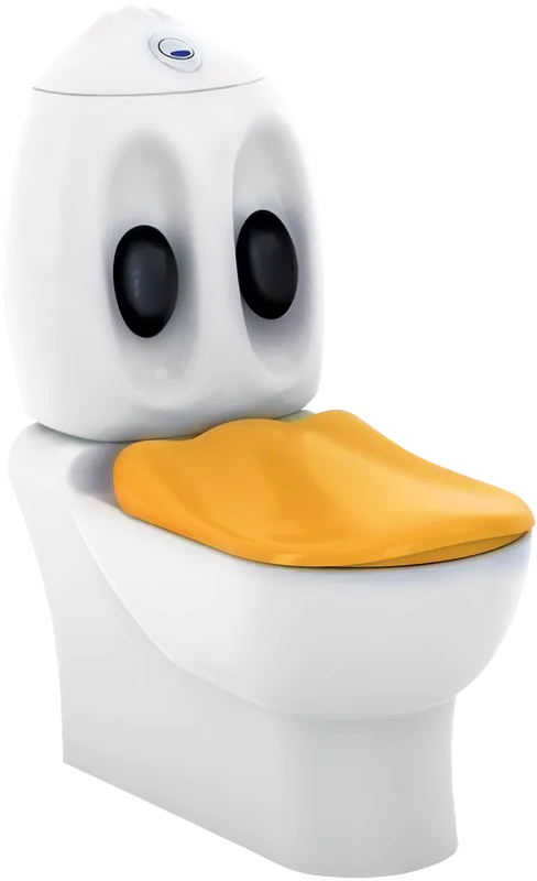 Детский унитаз-компакт Creavit Ducky DC361 Sancos — официальный сайт