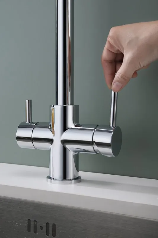 Смеситель для кухни Paulmark Lange 214212-CR, хром Sancos — официальный сайт