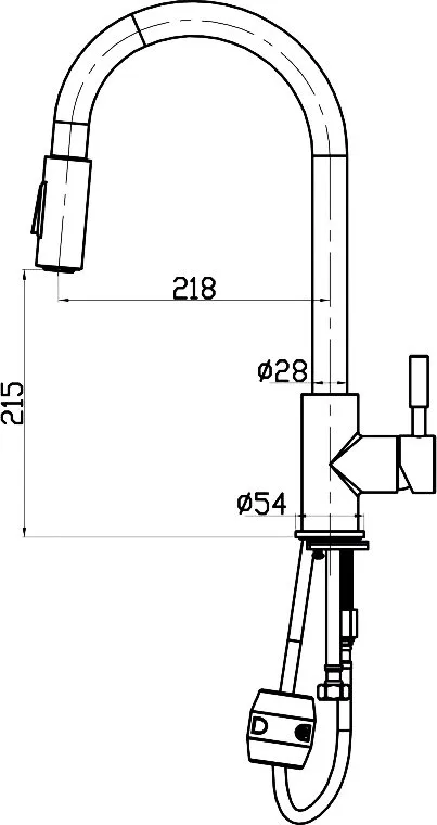 Смеситель для кухни BelBagno BB-LAM31A-IN Sancos — официальный сайт