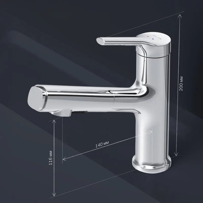 Смеситель для раковины AM.PM X-Joy S F85B02900 хром Sancos — официальный сайт