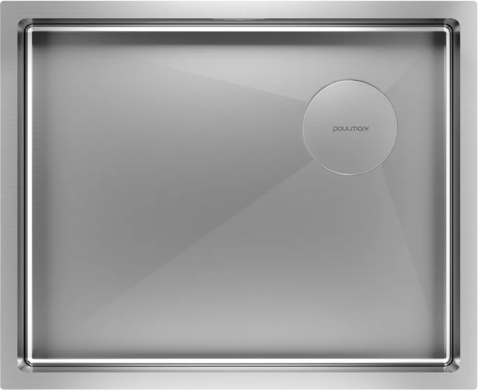 Мойка кухонная Paulmark Next-Skew PM885444-BS брашированная сталь Sancos — официальный сайт