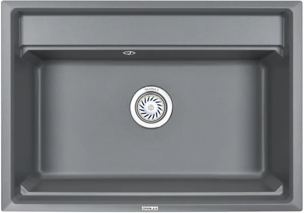 Мойка кухонная Granula Kitchen Space 7301, алюминиум