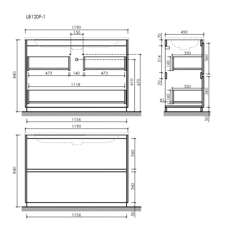 Тумба под раковину Sancos Libra Floor 120 напольная дуб галифакс натуральный, LB120F-1EG Sancos — официальный сайт