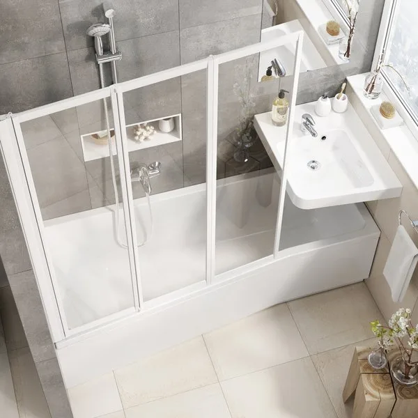 Экран Ravak BeHappy II 150 R Sancos — официальный сайт