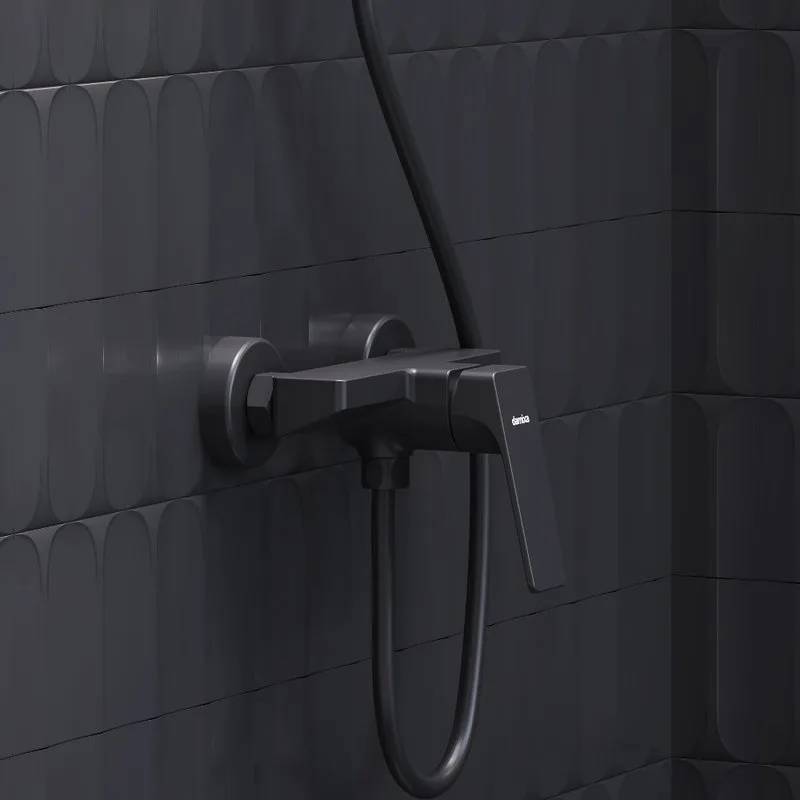 Смеситель для душа Damixa Merkur 402000300 черный Sancos — официальный сайт